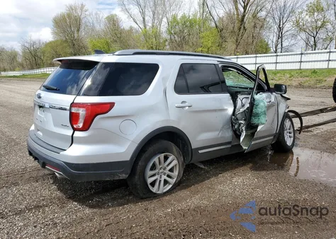 2018 Ford Explorer Xlt z USA, uszkodzony, nr VIN 1FM5K8D86JGC91753